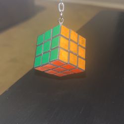Rubix Cube Keychain 