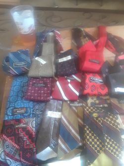 Nice ties good name brands make me an offer you will get these ties and a lot more