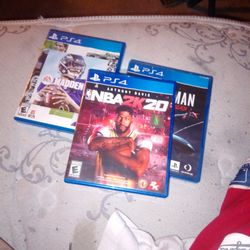 3 Console Games PS4 