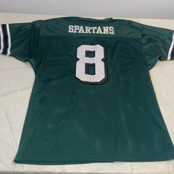 Kirk Cousins Michigan State Spartans Steve & Barrys Football Jersey Men L Clean
