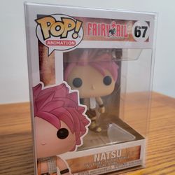 Funko POP! Fairy Tail Natsu #67 w/Protective Case