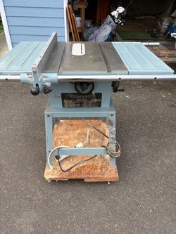 Vintage Delta 10-Inch Contractor Saw – 1.5 HP Marathon Motor & Unifence