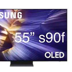 Samsung - 55” Class S90F Series OLED 4K UHD SamsungVision AI Smart Tizen TV