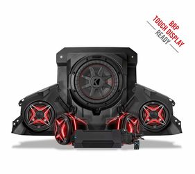 Saturday. Big Sale. On SSV WORKS PHASE 4 Audio With RGB LED Lights for 24-26 Can Am Maverick R & 25-26 Can Am Maverick X3 With BRP Touch Display Rea