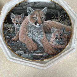 Moonlight Chase -cougar Plate 
