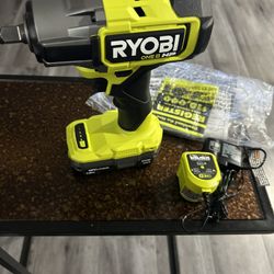 Ryobi 18v 1/2 Inch One +HP Impact Wrench 