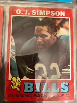 1971 Topps Complete Football Cards and Posters