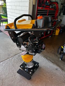 Brand new SFJX RM80A tamping rammer with a 196cc Loncin gasoline engine. Johnny freight tools brand. Try before you buy. Pick up