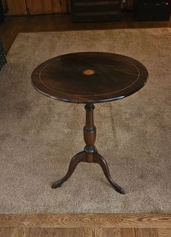 Antique Tilting Side Table