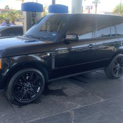 2012 Land Rover Range Rover 4x4 Awd Blk/tan 110k 