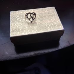 10k Heart Shape Ring 
