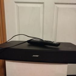 Bose Solo TV Sound System  With Remote/Power Cable 