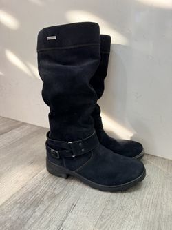 RicostaTex Girls’ Black Boots – EU 34 / US Youth 3