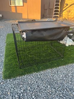 XL Dog Crate With Cover