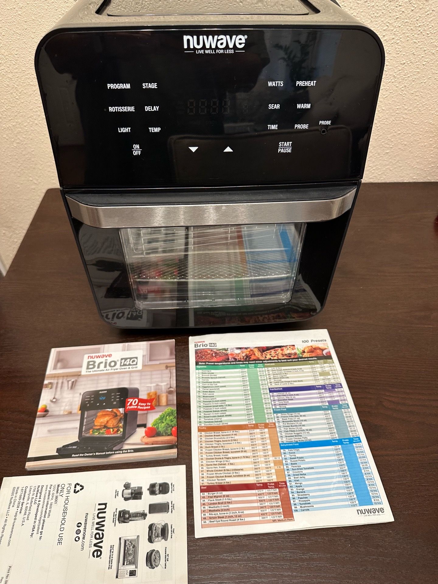 14 Qt Air Fryer Brio