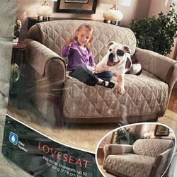 NEW loveseat furniture protector cover water repellant