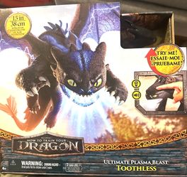 2024 Dreamworks How to Train Your Dragon Ultimate Plasma Blast Toothless