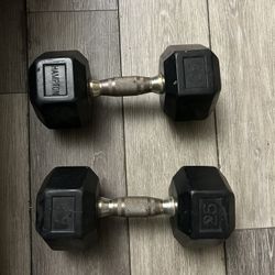 25lbs Pound Dumbbell Set