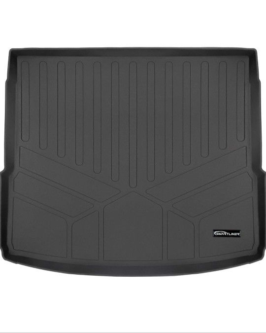 MAXLINER All Weather Custom Fit Cargo Trunk Liner Floor Mat Black Compatible with 2018 - 2022 Audi Q5 / SQ5 (No Hybrid Models)
