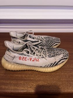 Yeezy Zebras Shoe (Size 9.5)