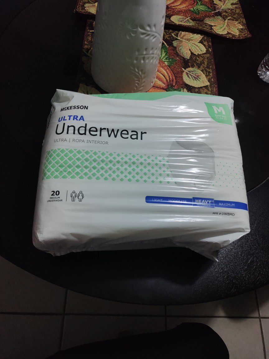 Heavy Absorbency Size Medium Unisex Adult Underwear Pampers Diapers