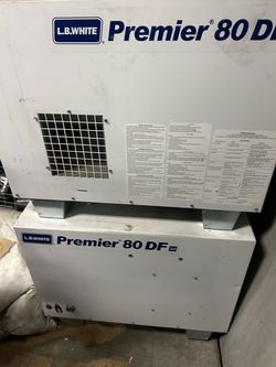 L B White 80 DF 2.0 Forced Heater with attachments