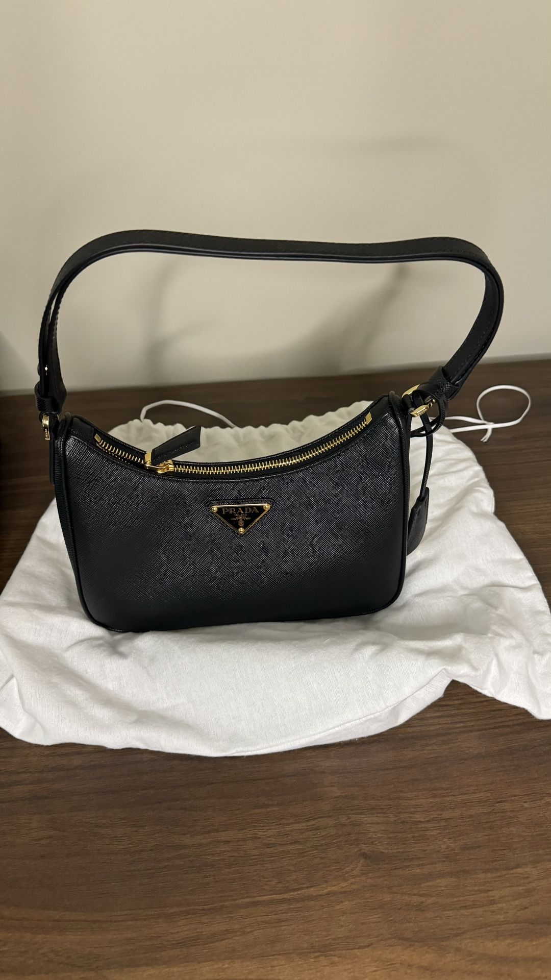 New Authentic Prada Re-Edition Saffiano Leather Mini Bag