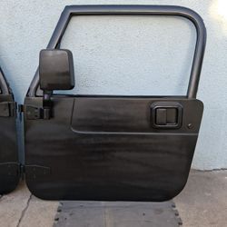 Jeep Wrangler TJ and LJ  Full Steel Roll Up Doors 1997>06