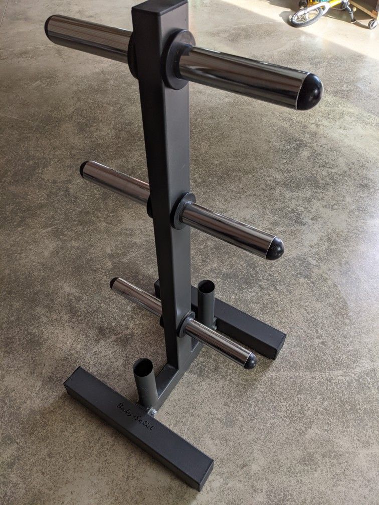 Olympic Barbell Weight Plate Tree