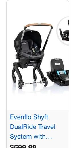 Evenflo Shift DualRide Travel Stroller/Carseat