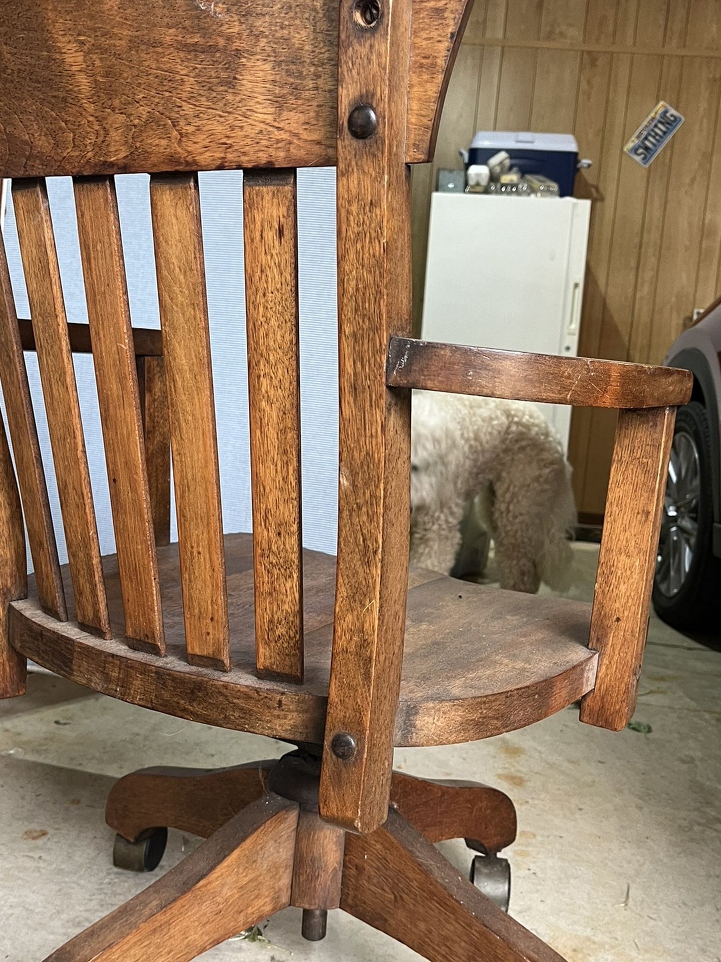Vintage Oak Chair