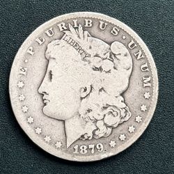 1879-S Morgan Dollar Circulated 