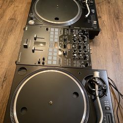 Full Pioneer PLX-1000 And S9 Set Up.