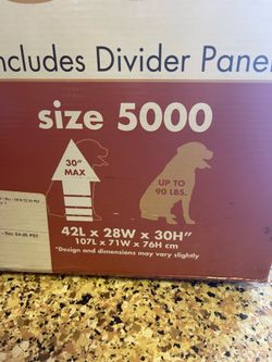 Metal dog kennel