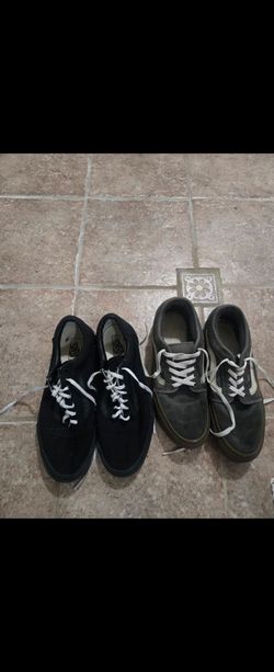 Vans Shoes Bundle - Old Skool & Chukka Low (Used Condition)