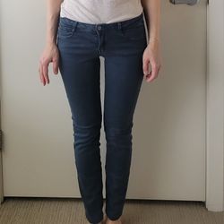 
Zara Trafaluc Women's Navy Skinny low-rise jeans 2010