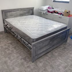 New Queen Bed With Mattress