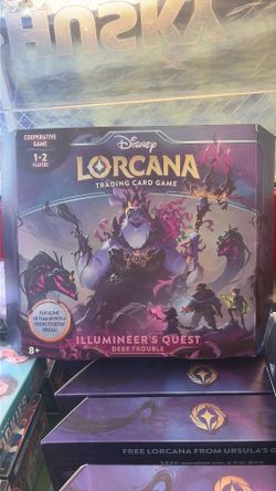Disney lorcana trading card game