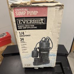 Submersible Pump