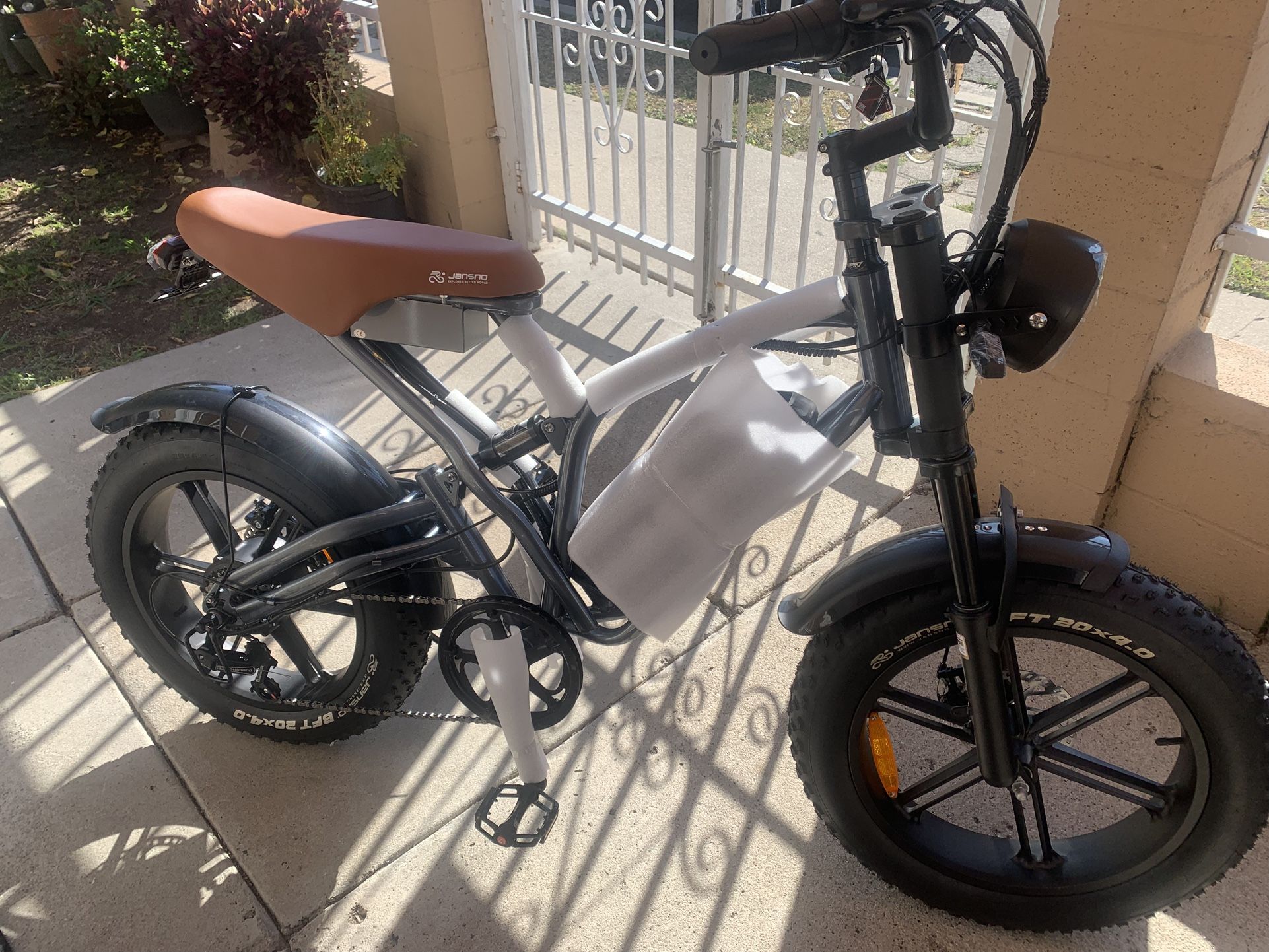 NEW JANSNO ELECTRIC BIKE