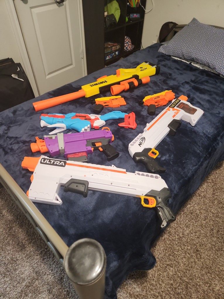 Nerf Guns And More, 7 Guns