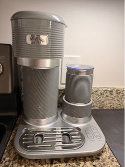 Mr. Coffee 4-in-1 Single-Serve Latte, Iced, and Hot Coffee Maker with Milk Frother