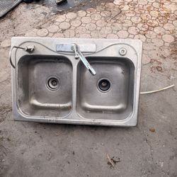 Sink With Faucet
