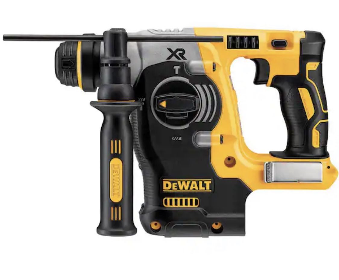 DEWALT 20V MAX XR Cordless Brushless 1 in. SDS Plus L-Shape Rotary Hammer (Tool Only