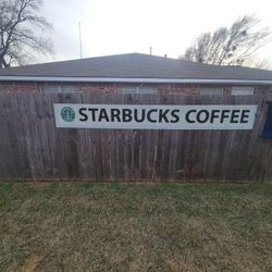 Starbucks Coffee Sign 
