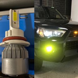 H3 LED Fog Light Bulb 6500K White, 30W 8000Lumen, H3 LED Headlight Bulbs for Fog Lamp DRL High/Low Beam, Canbus Error Free Long Lifespan