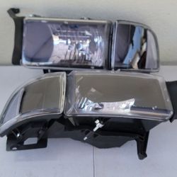 94-01 Dodge Ram Headlights Luces Micas Calaveras Faros Faroles