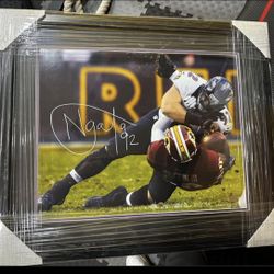 Framed Autographed NFL Action Photo – Signed “Ngata 92”