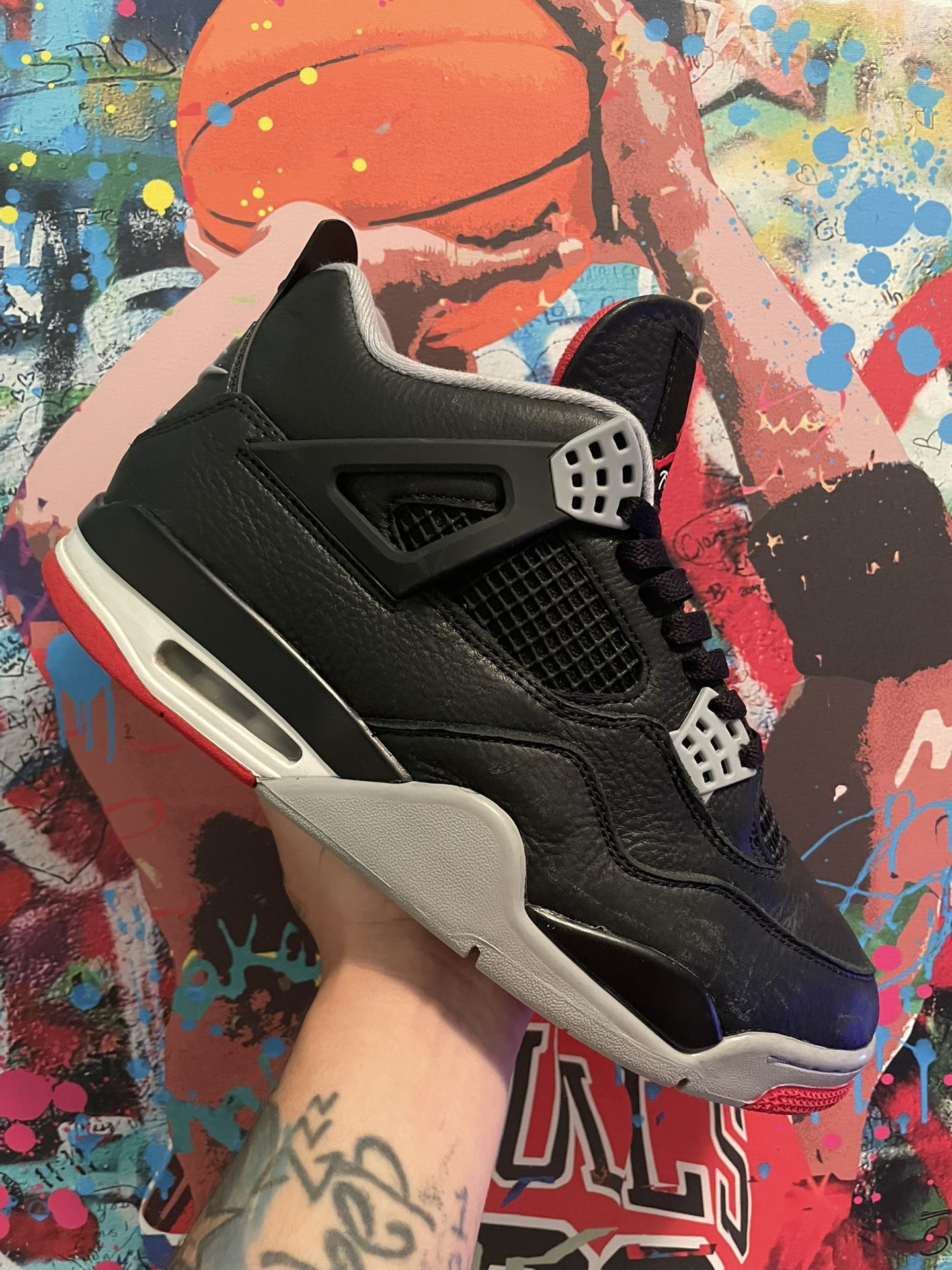 Jordan Retro 4 Reimagined Bred