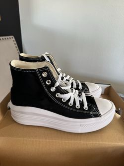 Black Chuck Taylor All Star Move Platform (Also Posted in Sage)